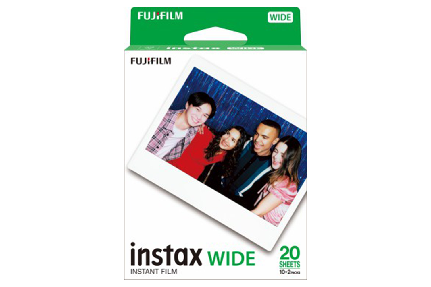 Fujifilm Instax Wide Film | 20 Sheets