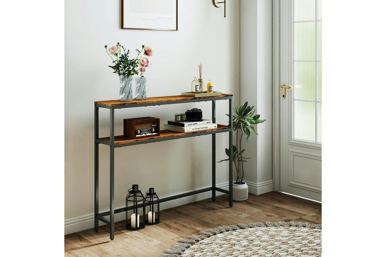 Console Table | Console Table | Chipboard And Steel | 100cm