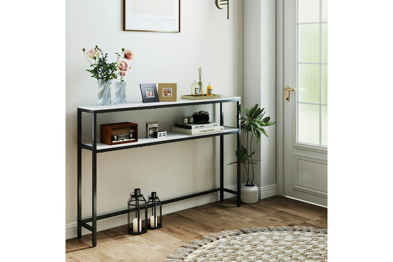 Console Table | Console Table | Chipboard And Steel | 120cm