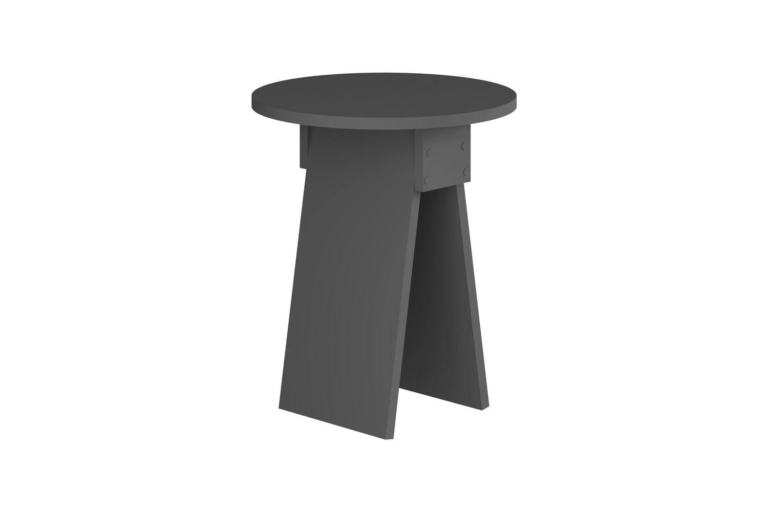 Decortie Modern Chen Side Table | Side Table | Engineered Wood | 42x42x50 Cm