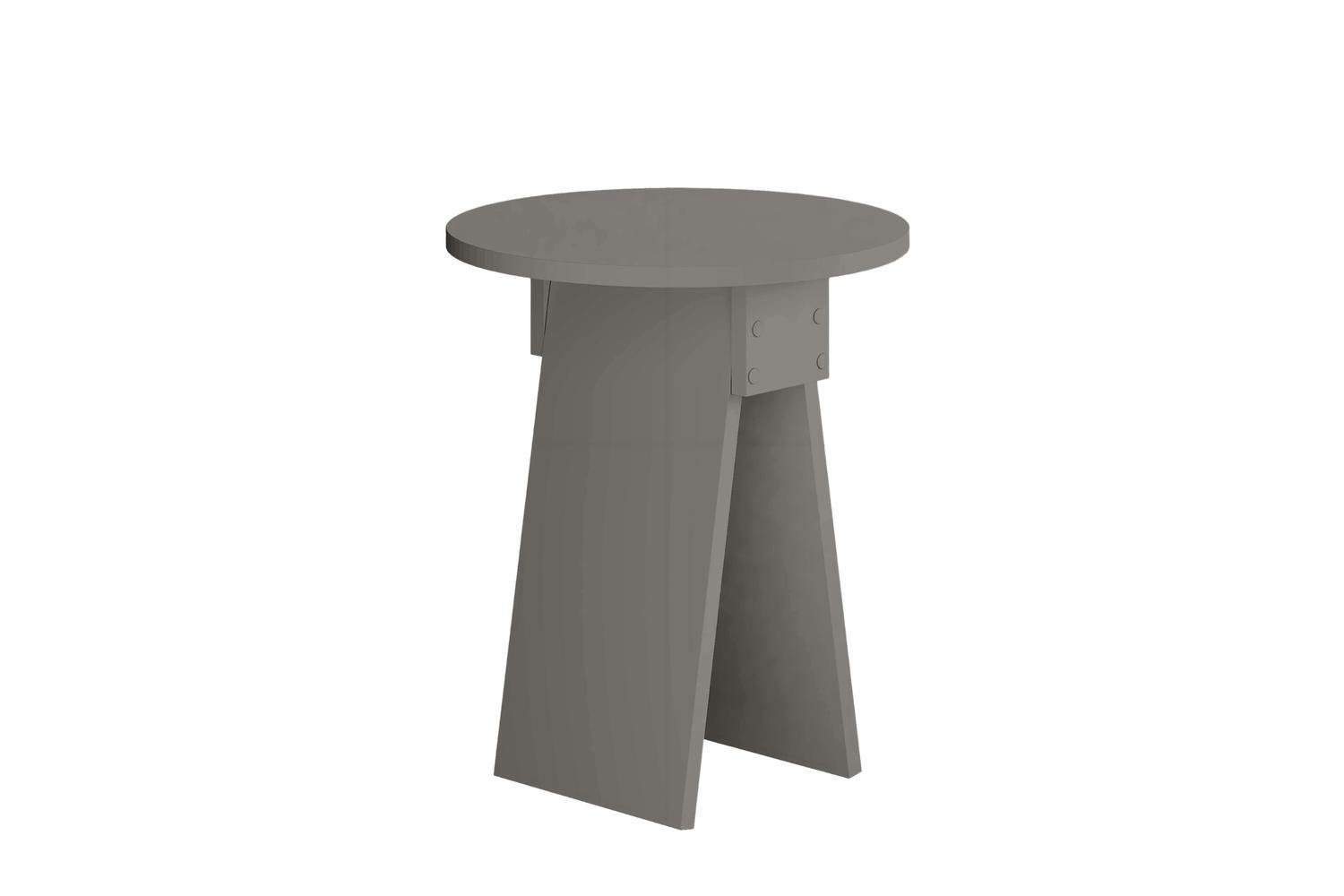 Decortie Modern Chen Side Table | Side Table | Engineered Wood | 42 X 42 X 50 Cm