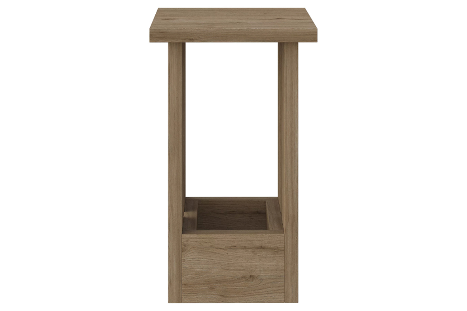 Decortie Tasos Side Table | Side Table | Engineered Wood | 30x30x50.5cm
