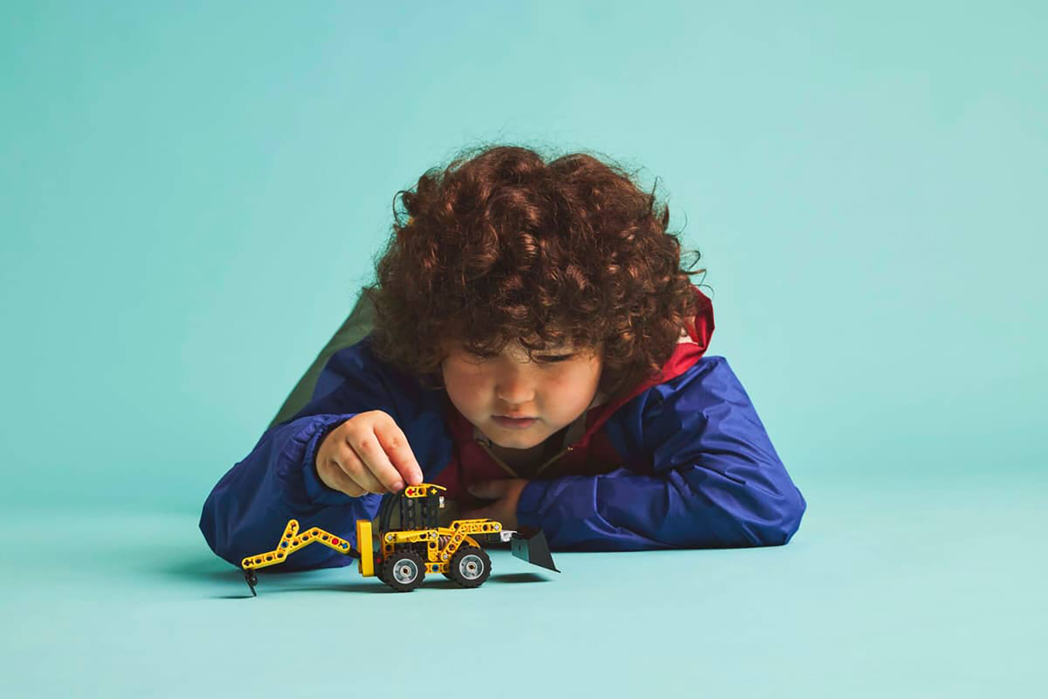 Lego Backhoe Loader Building Toys Set