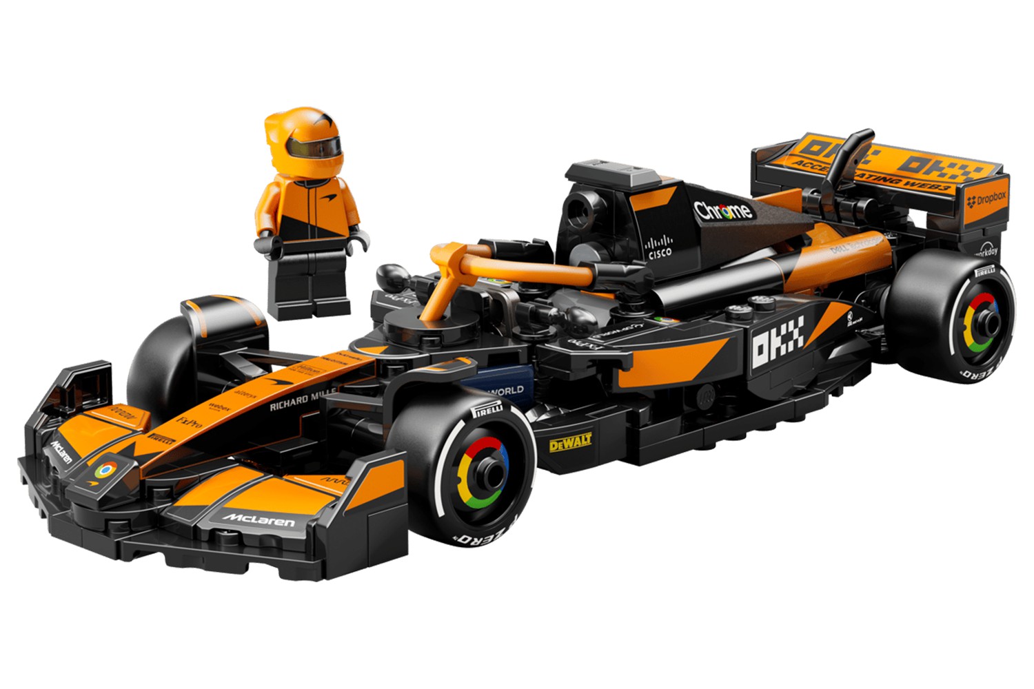 Lego Speed Champions McLaren F1 Team MCL38 Race Car Building Toys Set