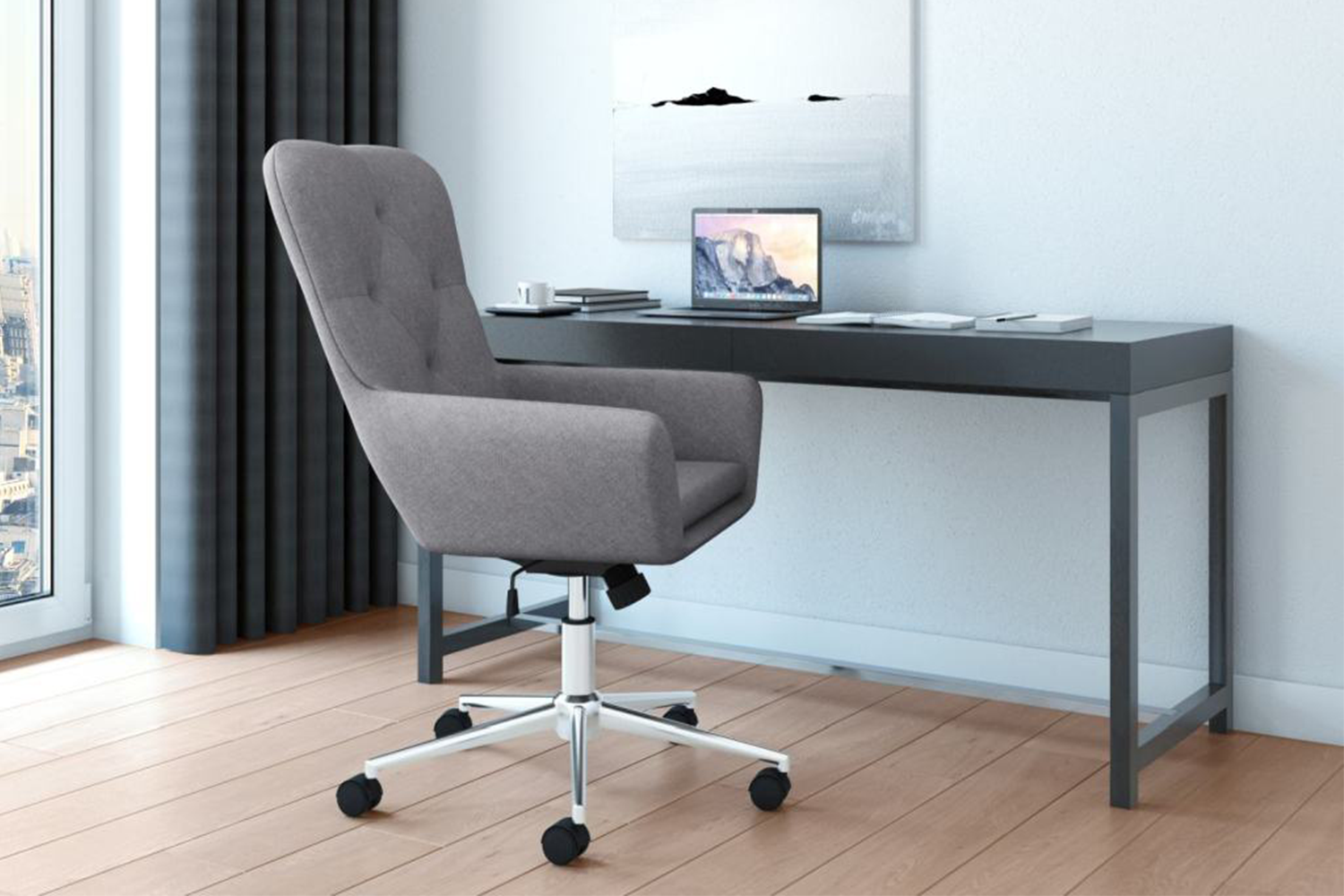 Dorel Benjamin Office Chair | Grey