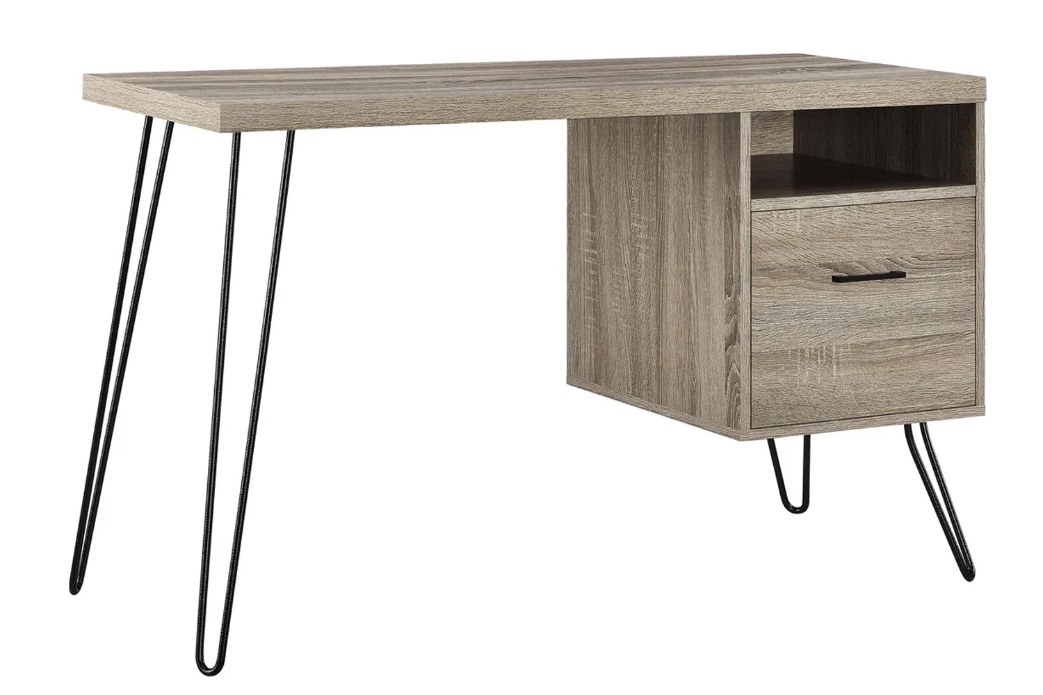 Dorel Landon Desk | Grey Oak