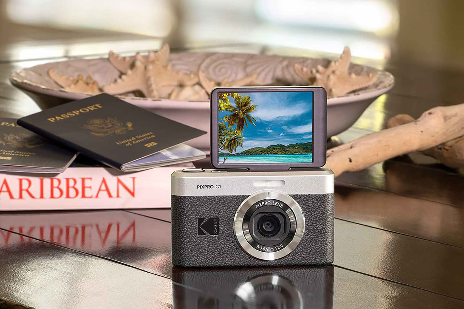 Kodak PixPro C1 Compact Digital Camera | Black