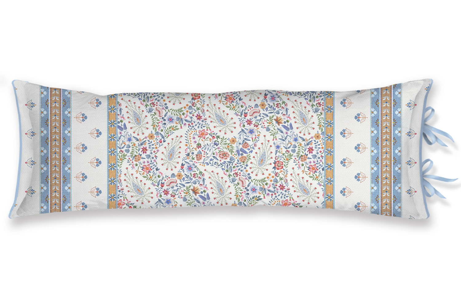 Pip Studio | Kairi Blossom Cushion | Blue | 30 x 90 cm