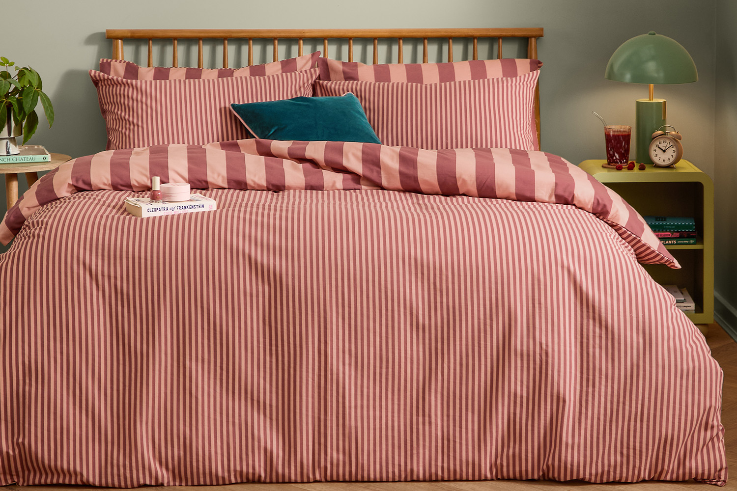 Riva | Ultimate Duvet Cover Set | Pink | Super King