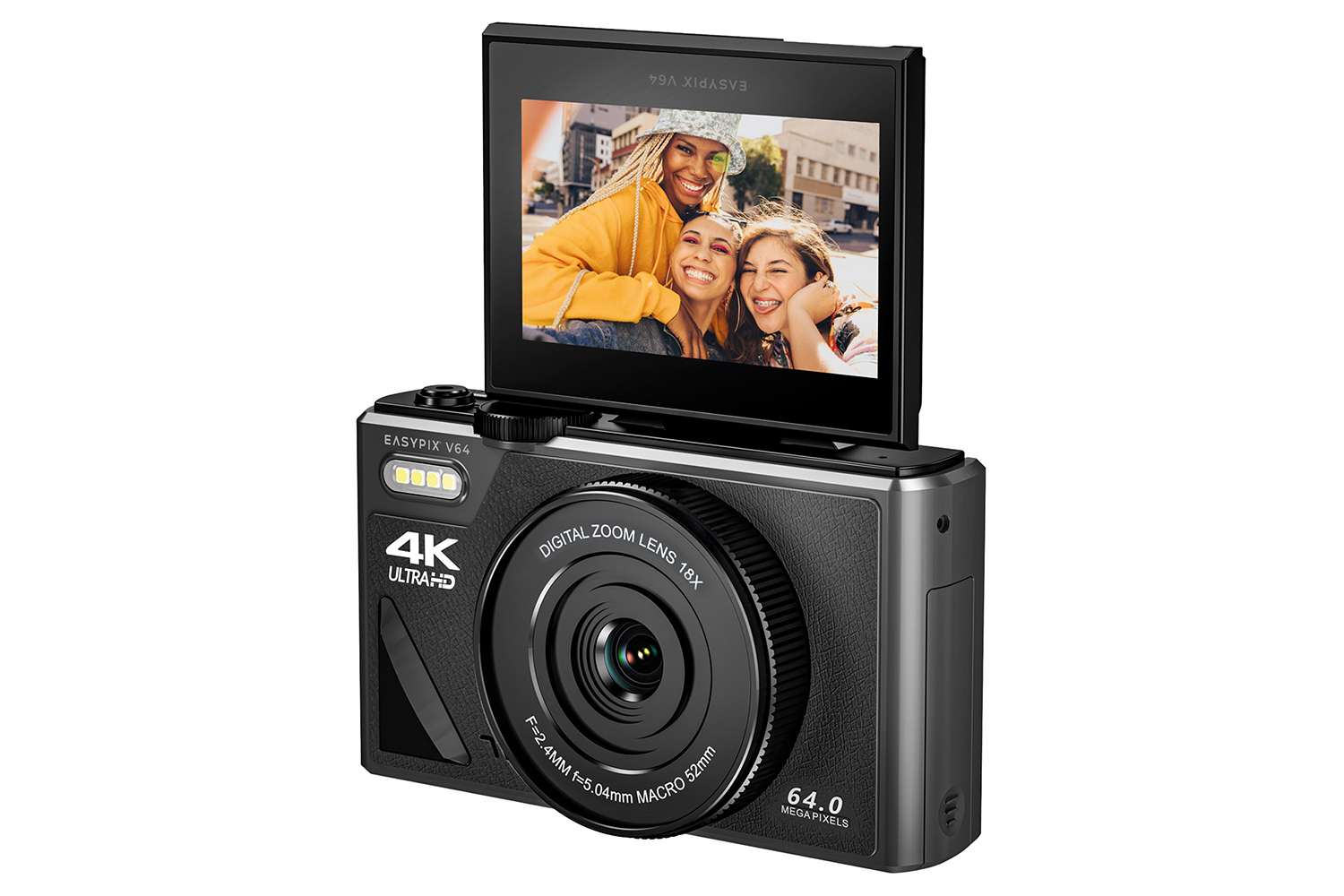 Easypix V64 Flip Wi-Fi with Flip Screen Camera