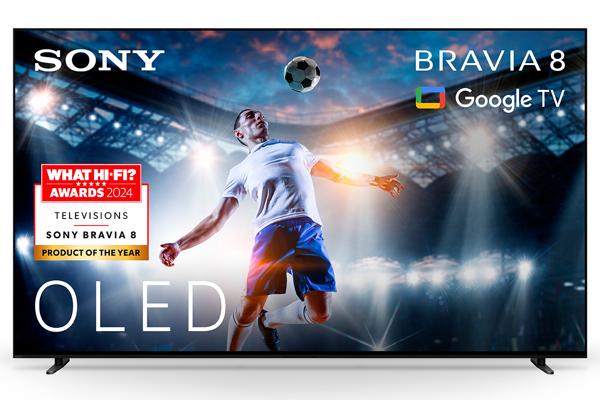 Sony XR80 77" Bravia 8 4K Ultra HD HDR OLED Smart TV (2024) | K77XR80PU