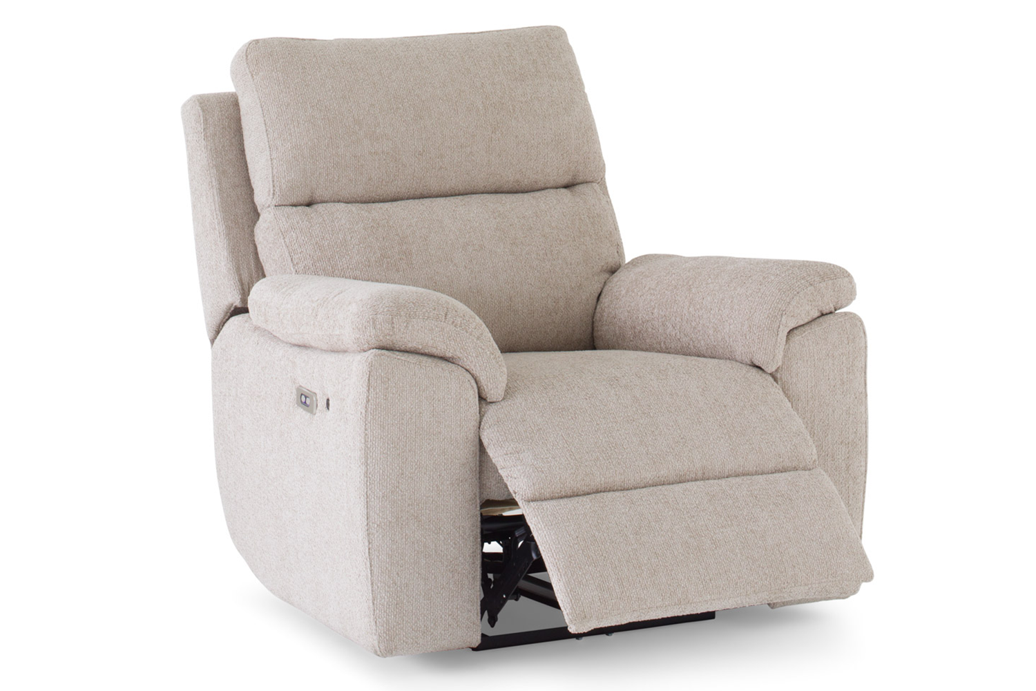 Dream Armchair | Power Recliner | Power Headrest & Heated Seat | Fabric | Taupe