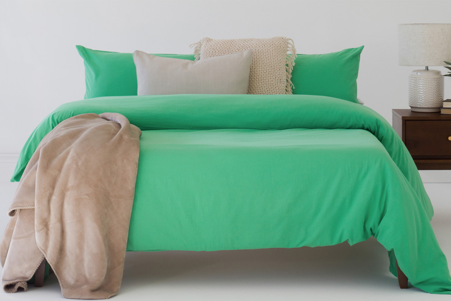 Mistral Home | Briar Duvet Cover Set | Green | Super King