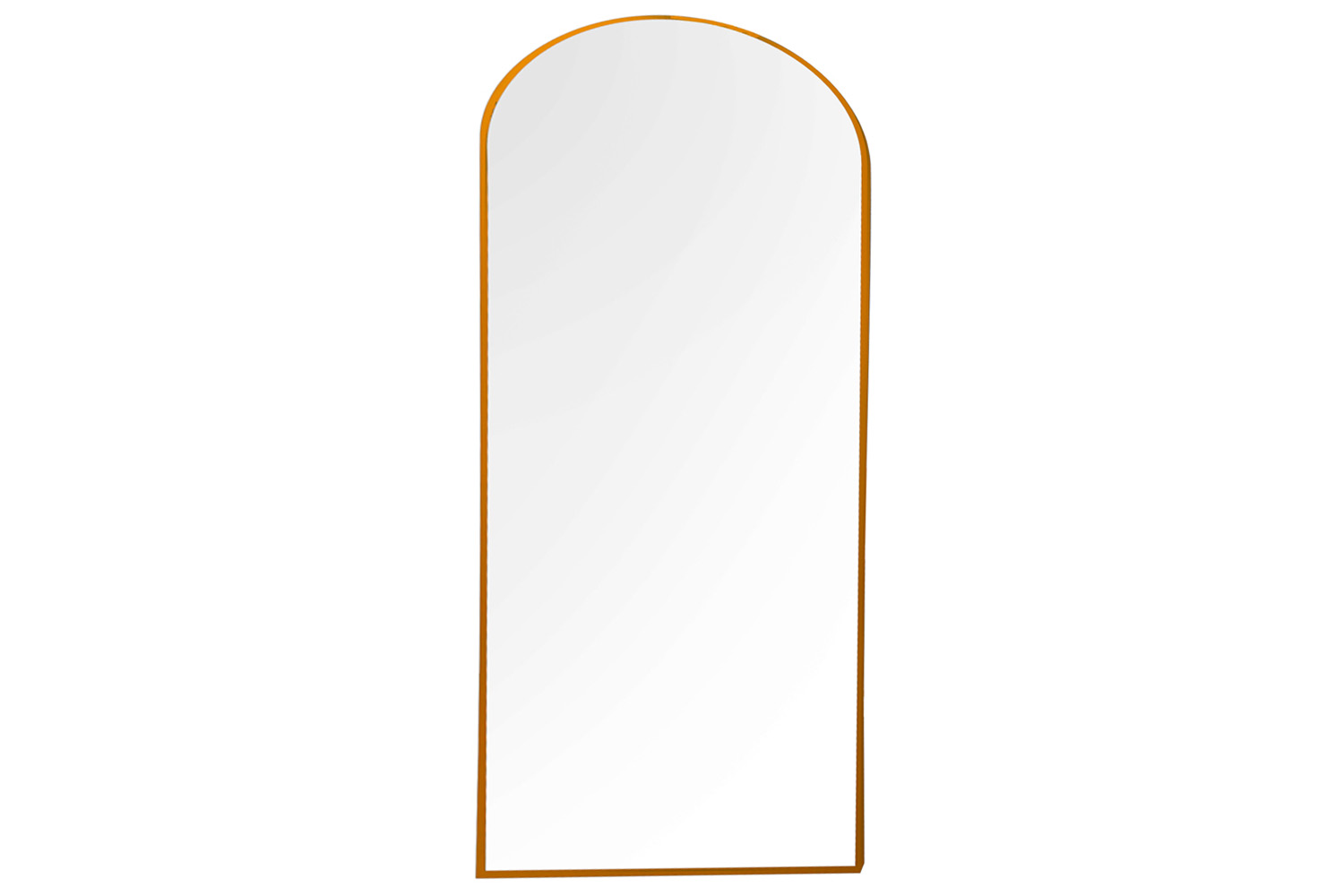 Modena Arched Leaner Mirror | Gold | 80 x 180 cm