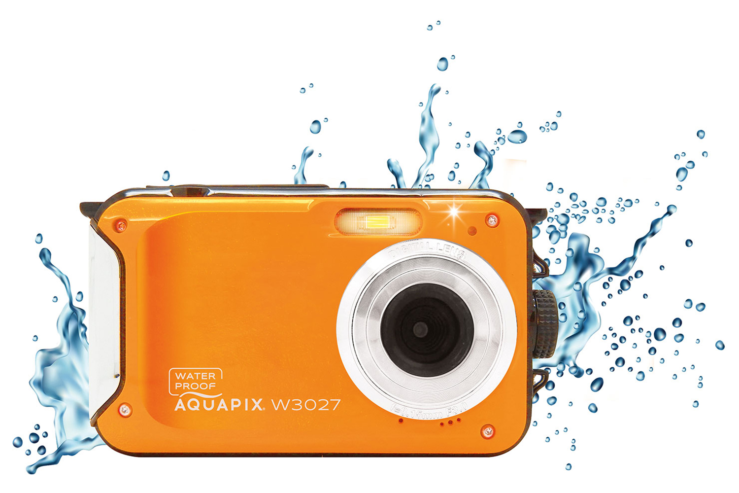 Easypix Aquapix W3027 Wave Camera | Sunset Orange