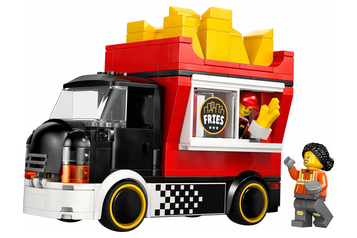 Lego Fries Food Truck Building Toys Set
