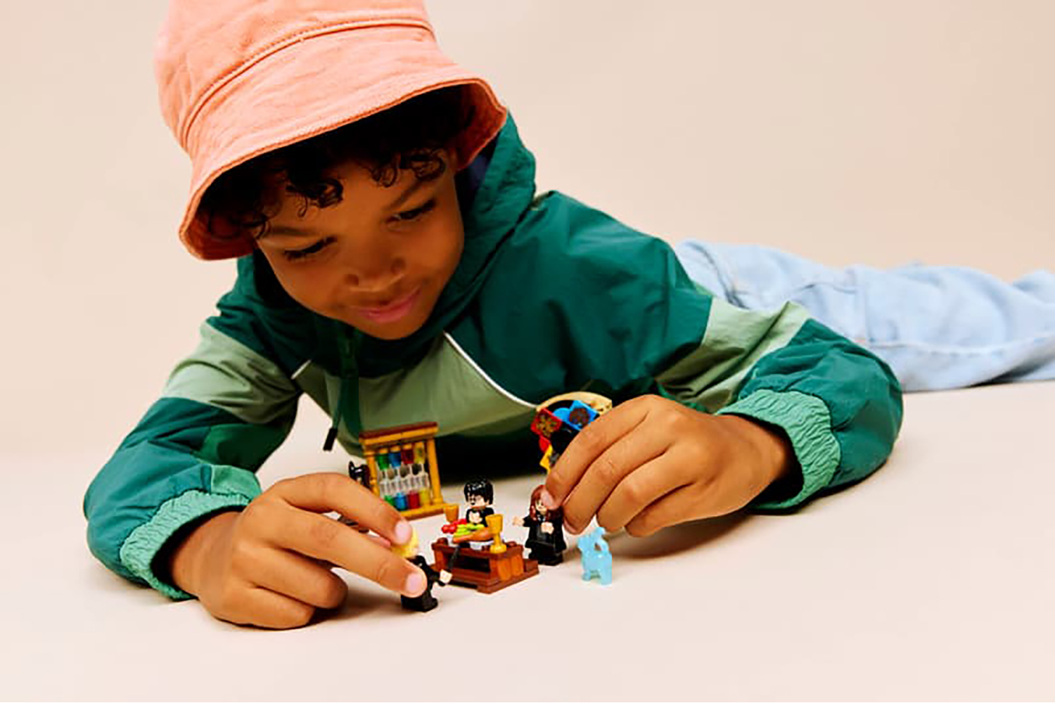 Lego Hogwarts Castle Sorting Hat Ceremony Building Toys Set