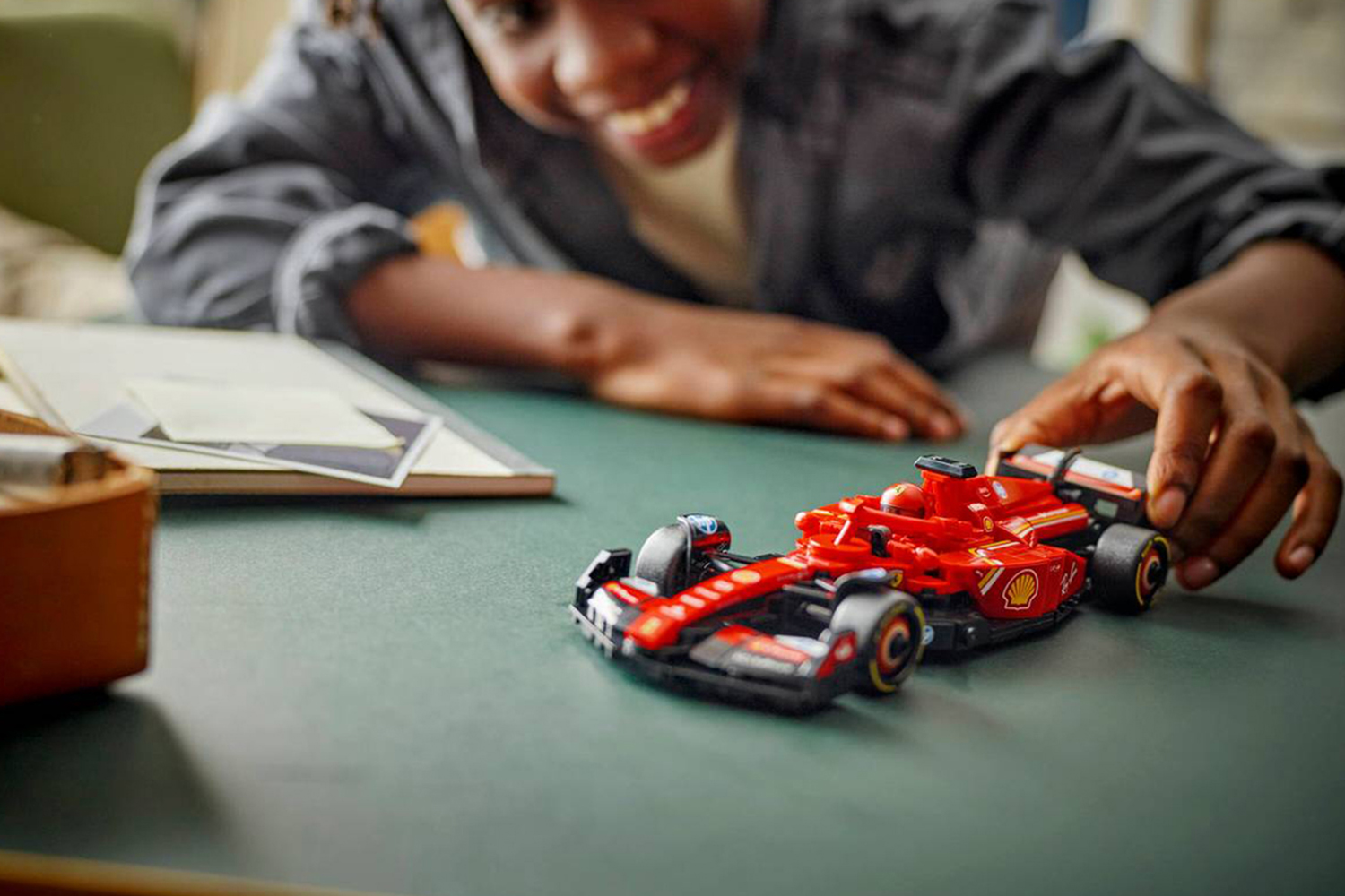 Lego Speed Champions Ferrari SF-24 F1 Race Car Building Toys Set