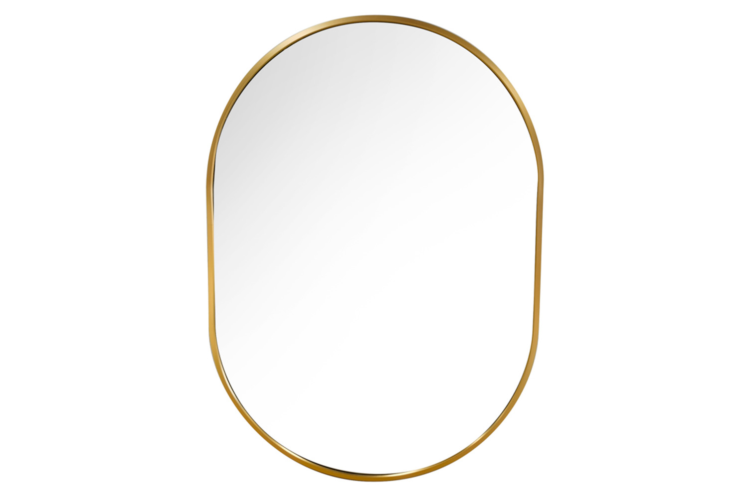Modena Oval Wall Mirror | Gold | 50 x 70 cm