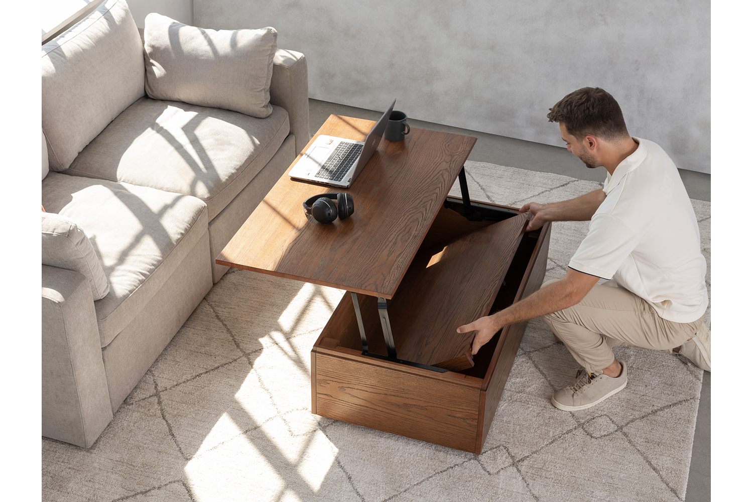Transformer Coffee Table | American Walnut