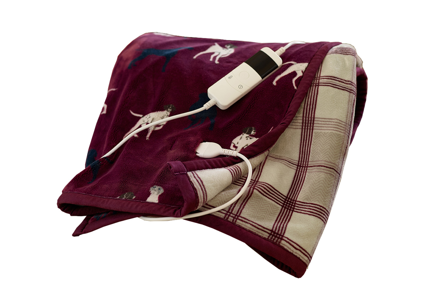 Hounds Heated Throw | Multicolour | 140 x 180 cm