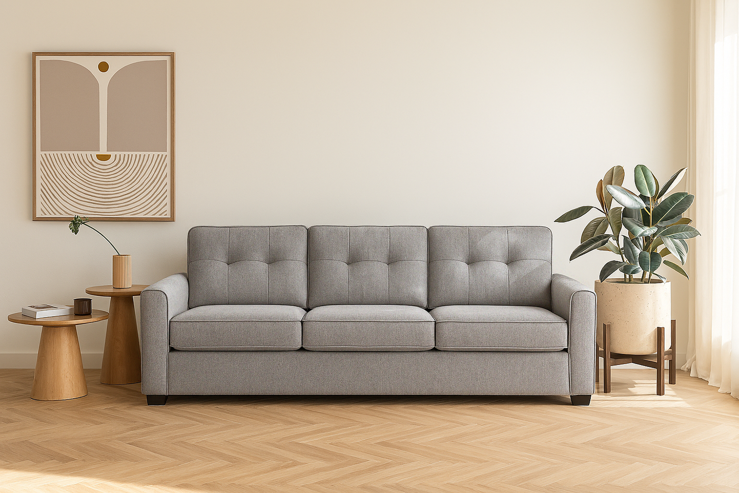 Brady Sofa Bed | Large | Light Grey