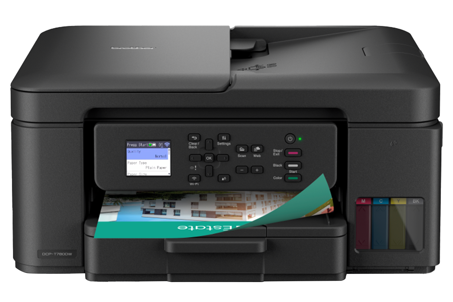 Brother 3-in-1 Compact Wireless Ink Tank Printer