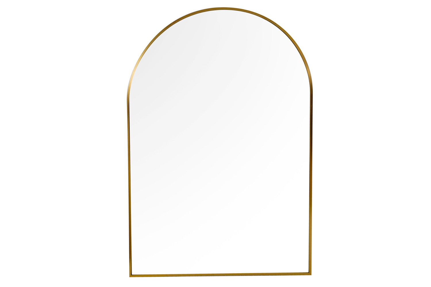 Modena Arched Wall Mirror | Gold | 66 x 96 cm