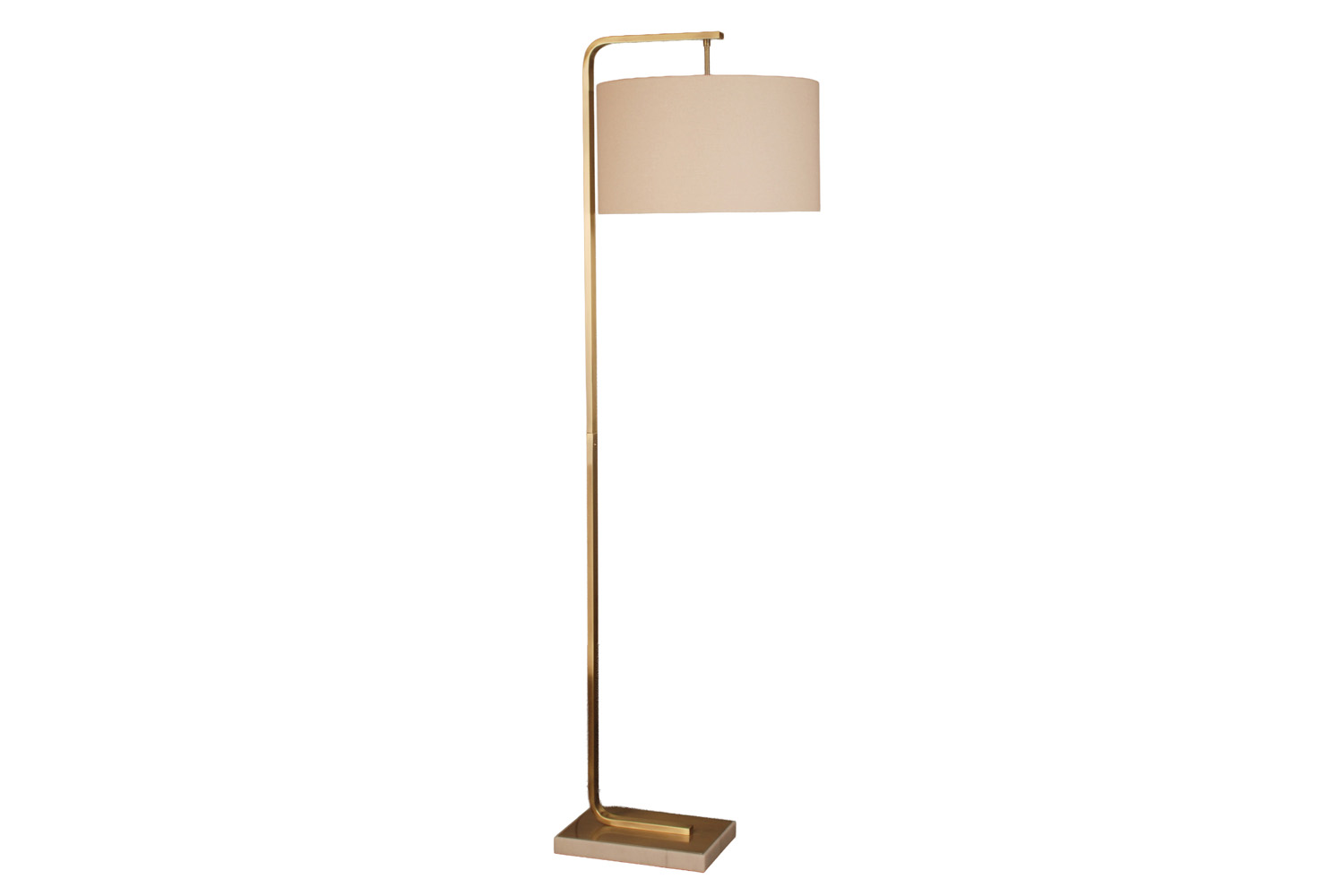 Kyra Floor Lamp | White/Gold