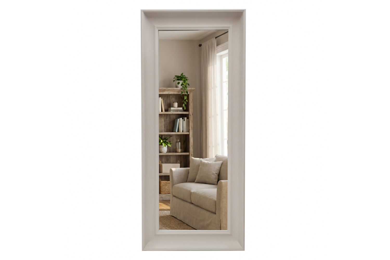 Lyla Rectangular Mirror | Oyster | 180 x 80 cm