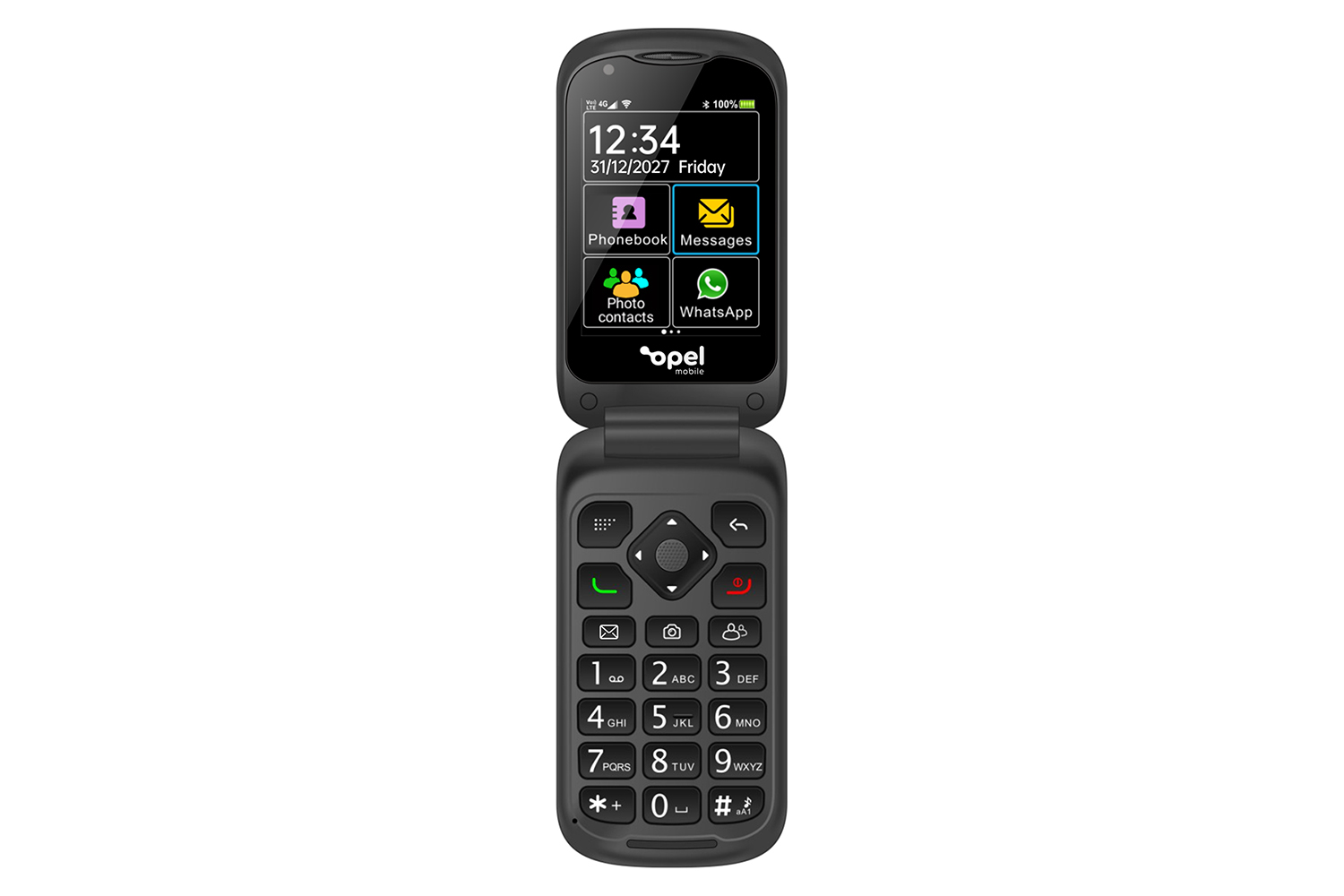 Opel Mobile Touch Flip Phone | 512MB | 4GB