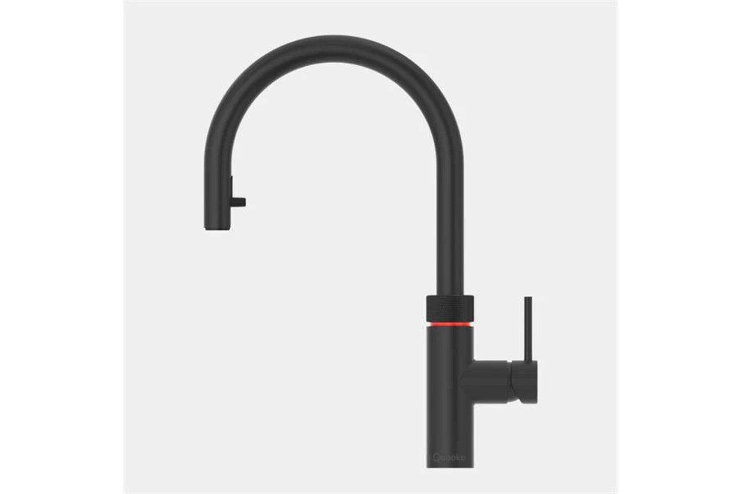 Quooker Round Flex Tap | Black | FXRBLK