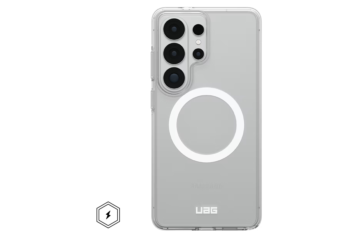 UAG Scout Clear Samsung Galaxy S26 Ultra Case | Ice/White