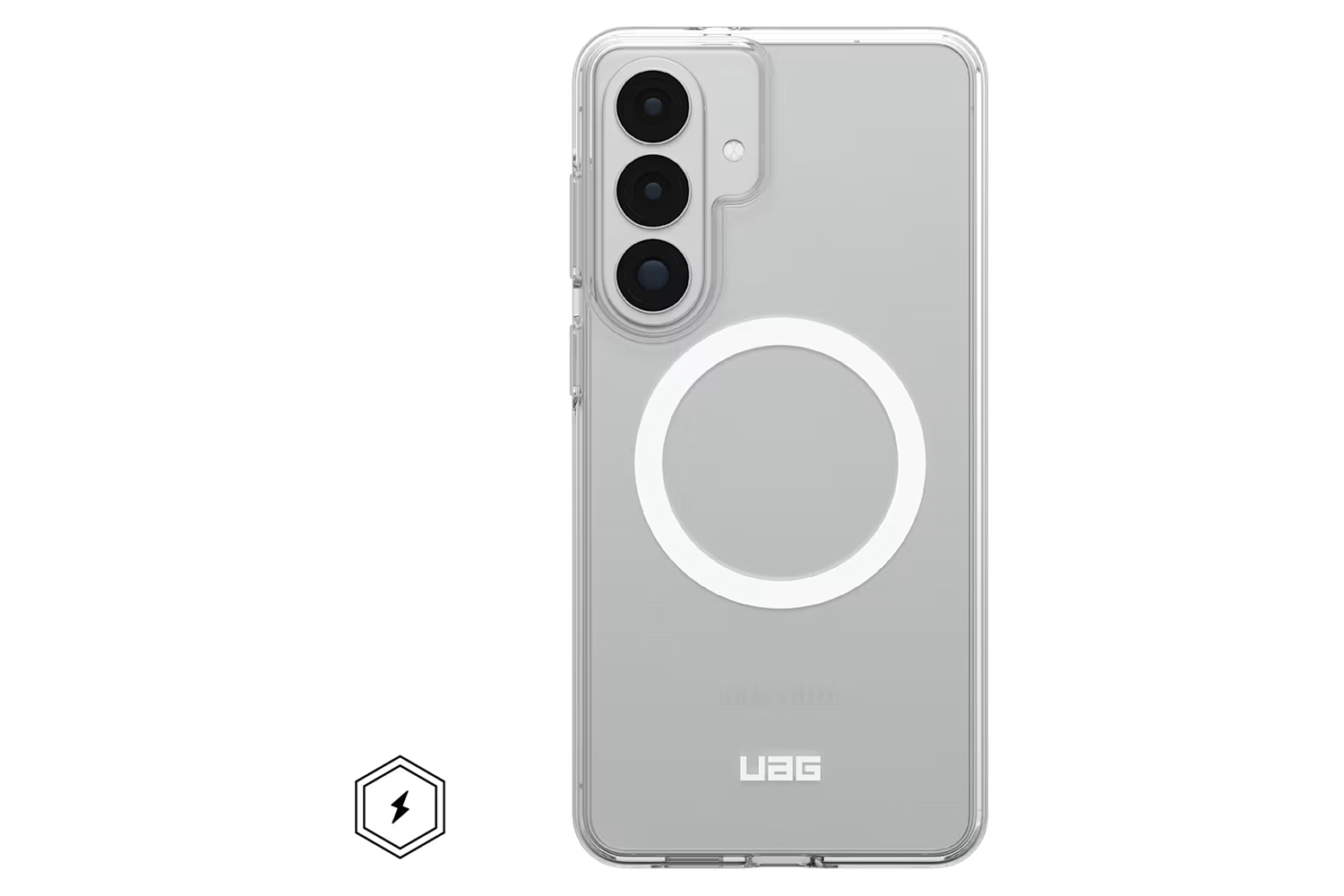 UAG Scout Clear Samsung Galaxy S26 Plus Case | Ice/White