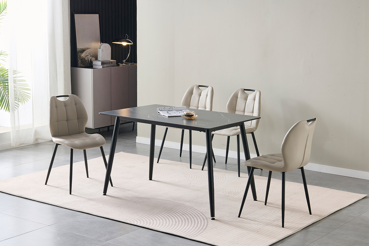 Shelby Dining Chair | Taupe