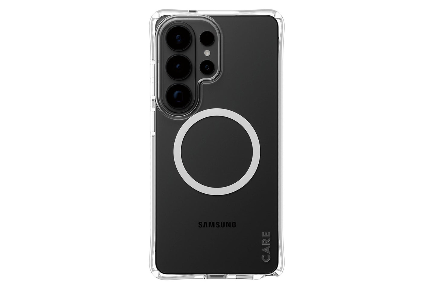 PanzerGlass CARE Samba Qi Samsung Galaxy S26 Ultra Case | Transparent White