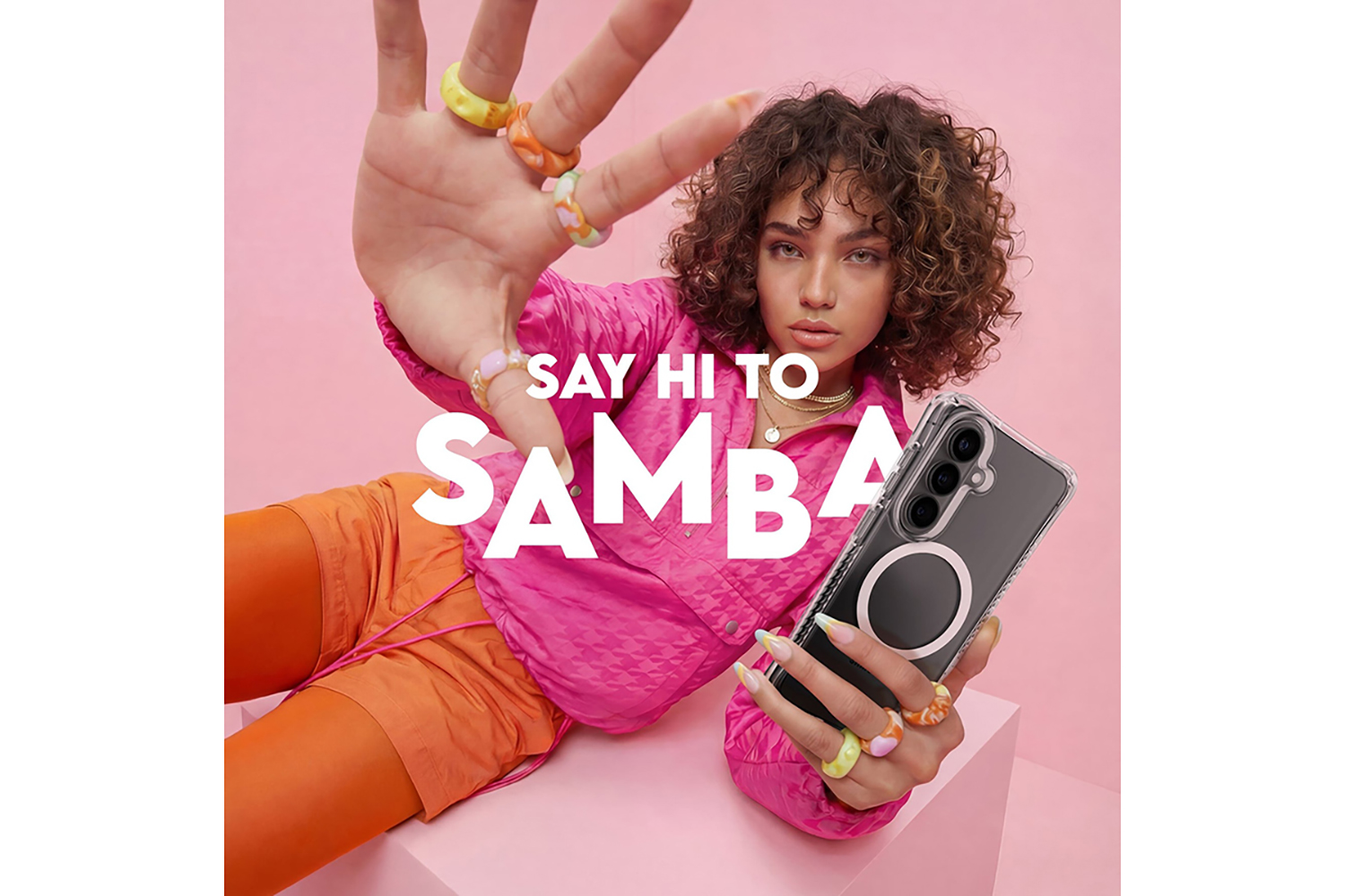 PanzerGlass CARE Samba Qi Samsung Galaxy S26 Ultra Case | Transparent White