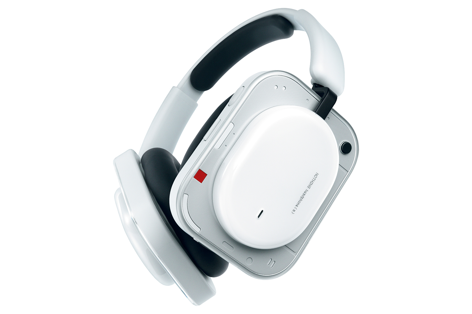 Nothing (a) On-Ear Wireless Active Noise Cancelling Headphones | White