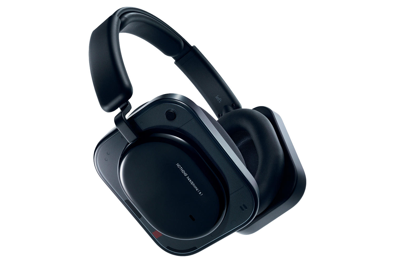 Nothing (a) On-Ear Wireless Active Noise Cancelling Headphones | Black