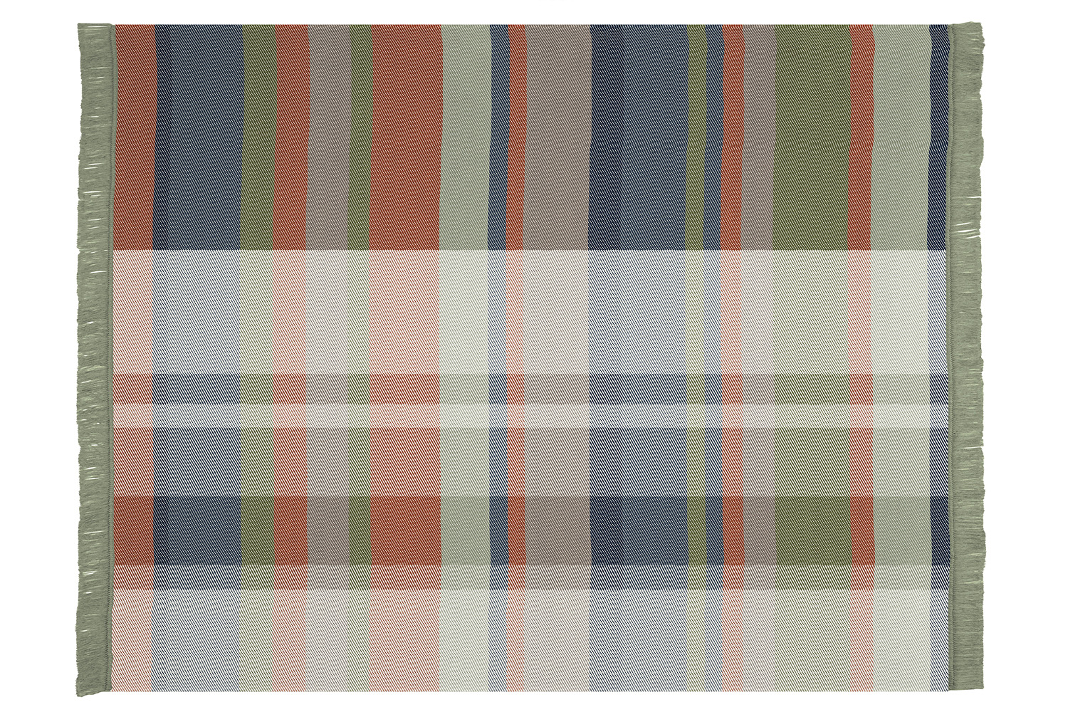 Panel Check Blanket | Multicolour | 140 x 180 cm
