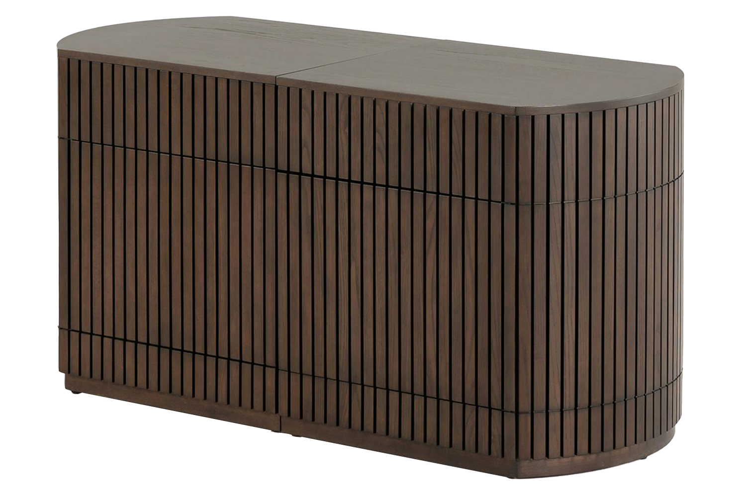 Transformer Round Sideboard | Dark Walnut