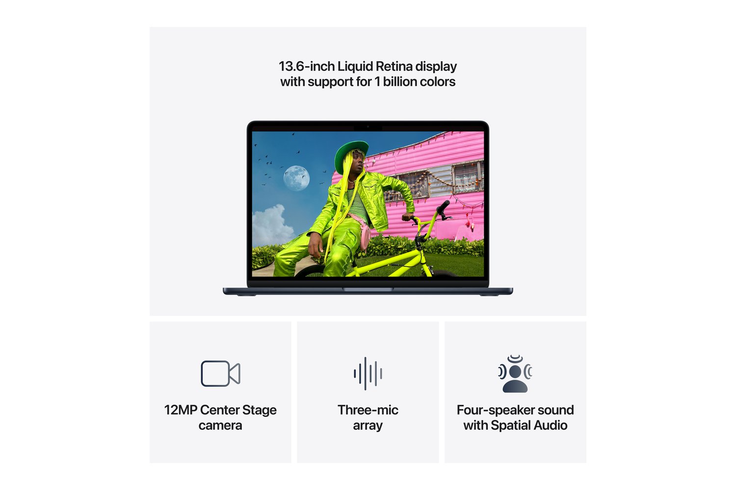 MacBook Air 13" | M5 | 10-Core CPU | 16GB | 512GB | Midnight (2026)