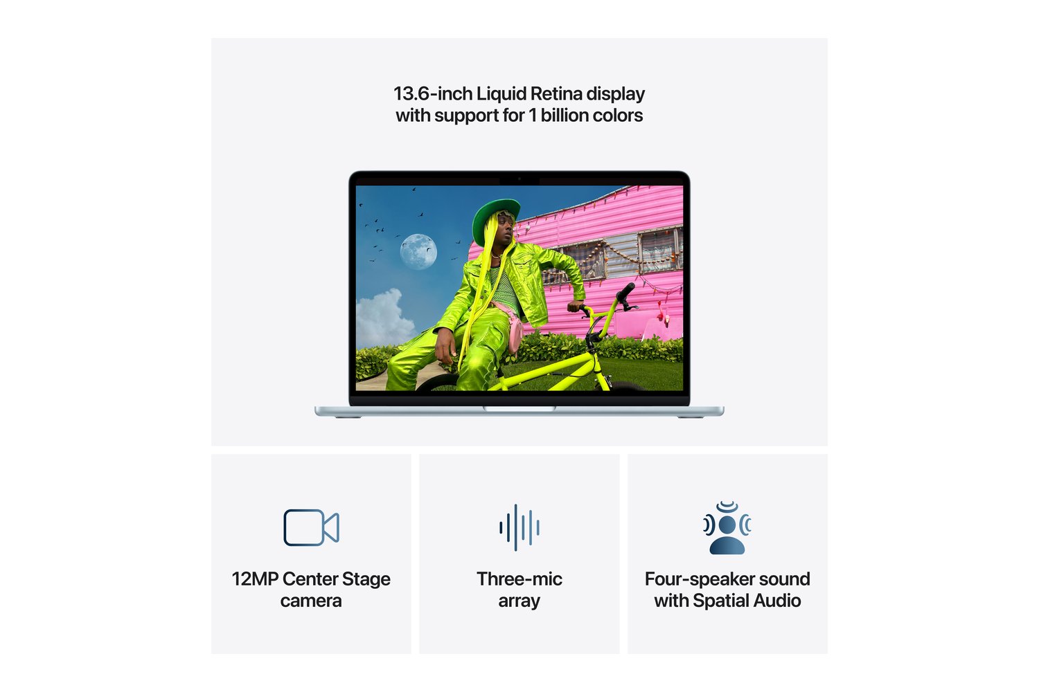 MacBook Air 13" | M5 | 10-Core CPU | 24GB | 1TB | Sky Blue (2026)