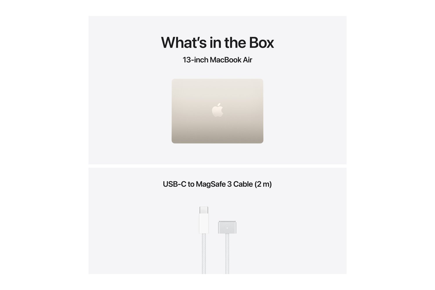 MacBook Air 13" | M5 | 10-Core CPU | 16GB | 1TB | Starlight (2026)