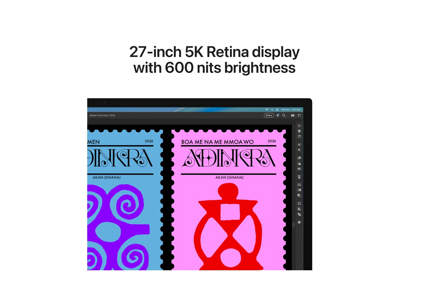 Apple Studio Display 27" (2026) |  Nano-texture Glass | Height Adjustable Stand