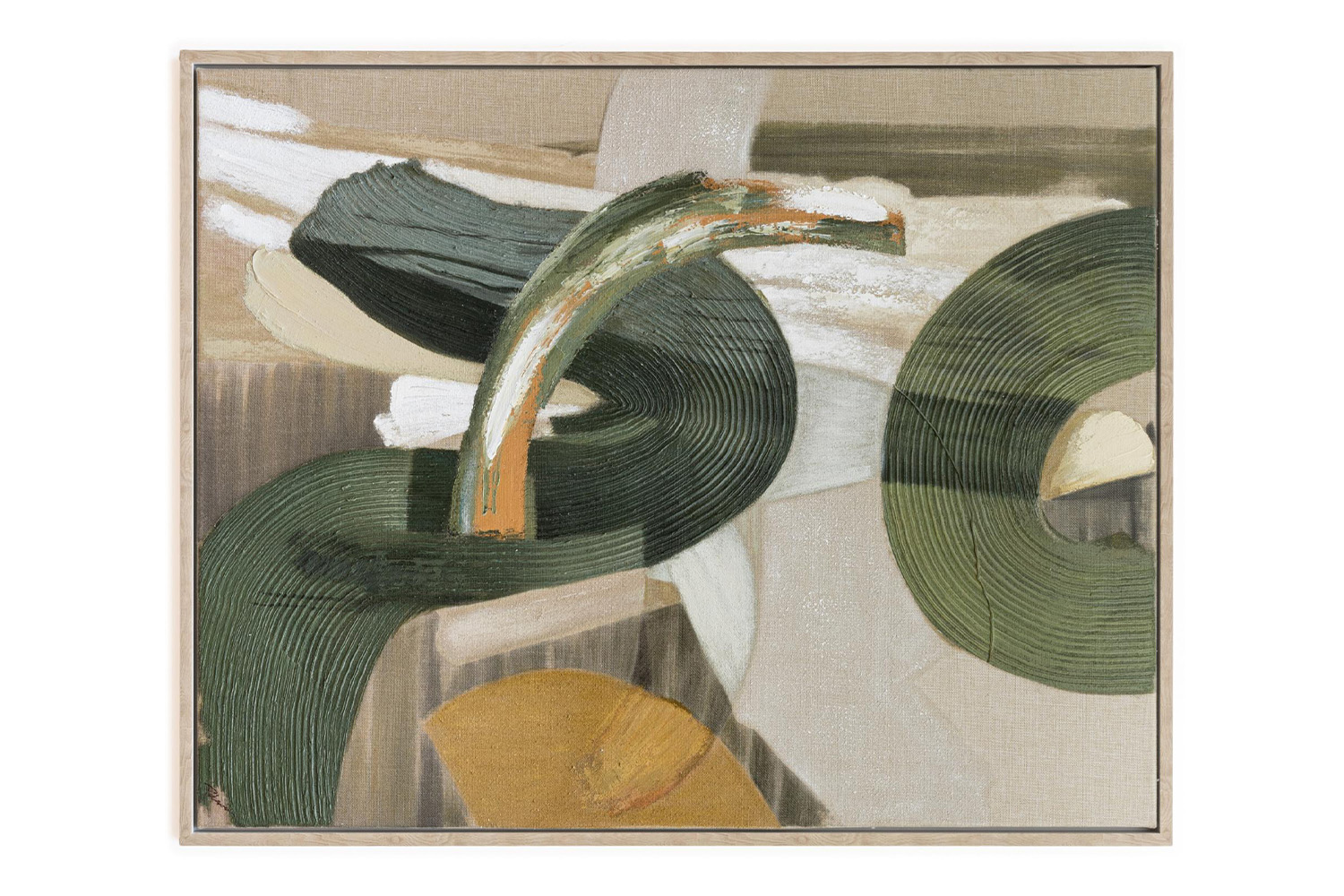 Colby Framed Canvas Painting - Patrick St. Germain | Multicolour | 127 x 102 cm