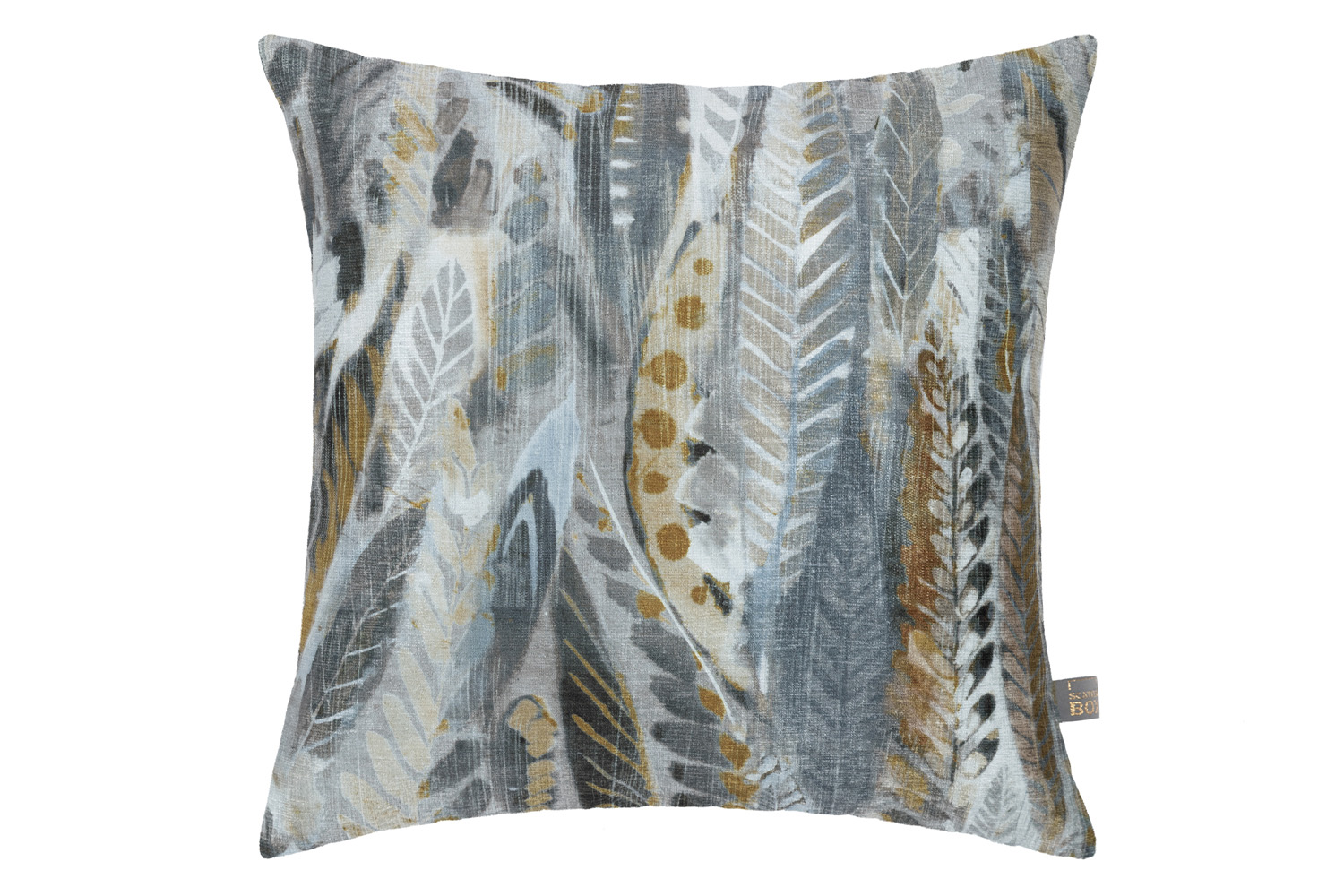 Aven Cushion | Blue/Gold | 45 x 45 cm