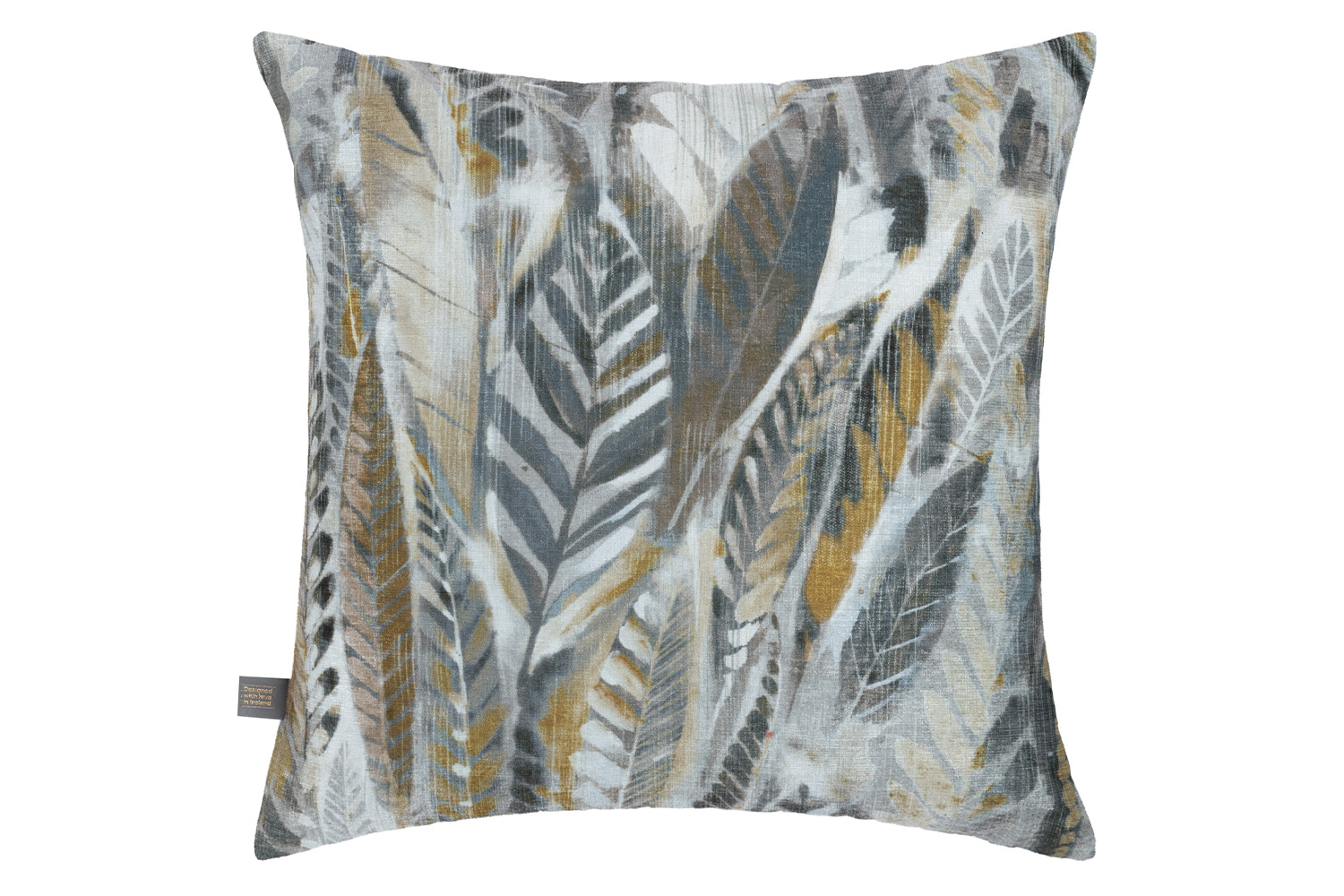 Aven Cushion | Blue/Gold | 45 x 45 cm