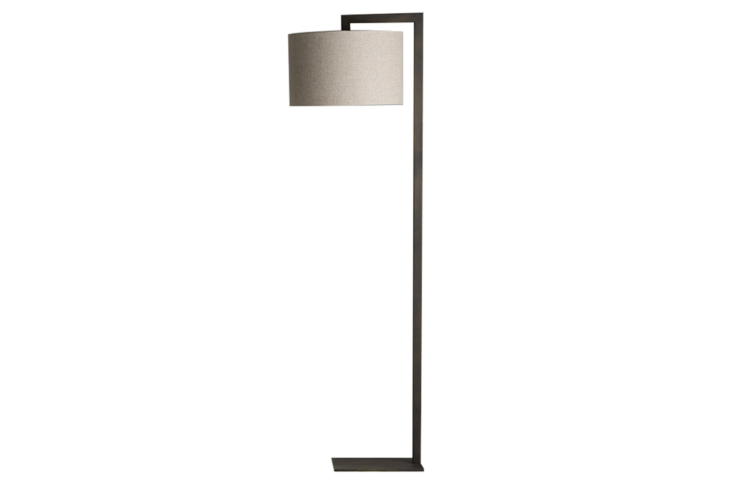 Revel Floor Lamp | Natural/Bronze