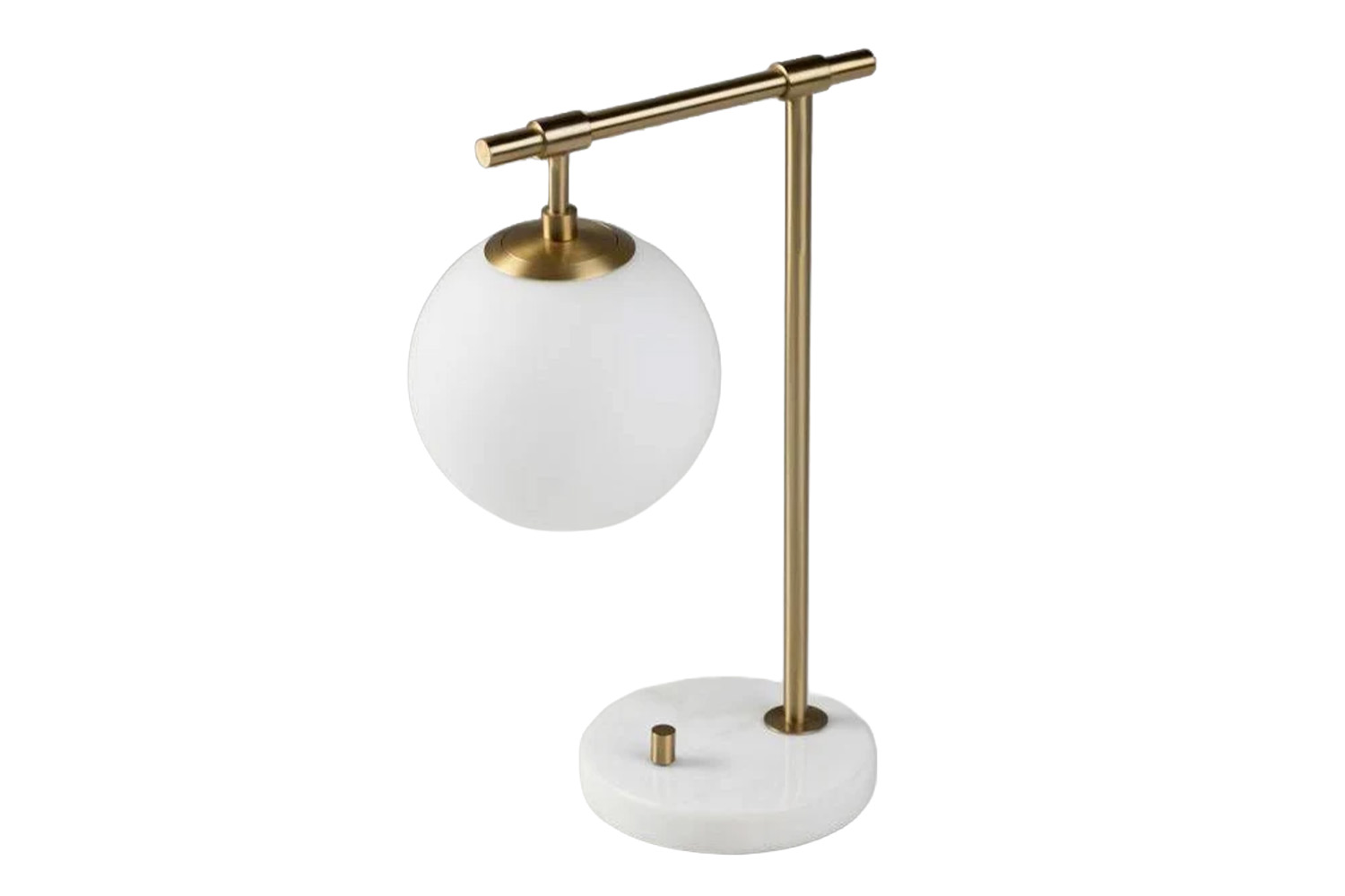 Boden Table Lamp | White/Gold